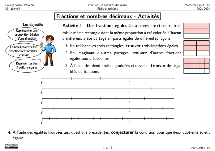 Miniature Fiche Activités Les Fractions